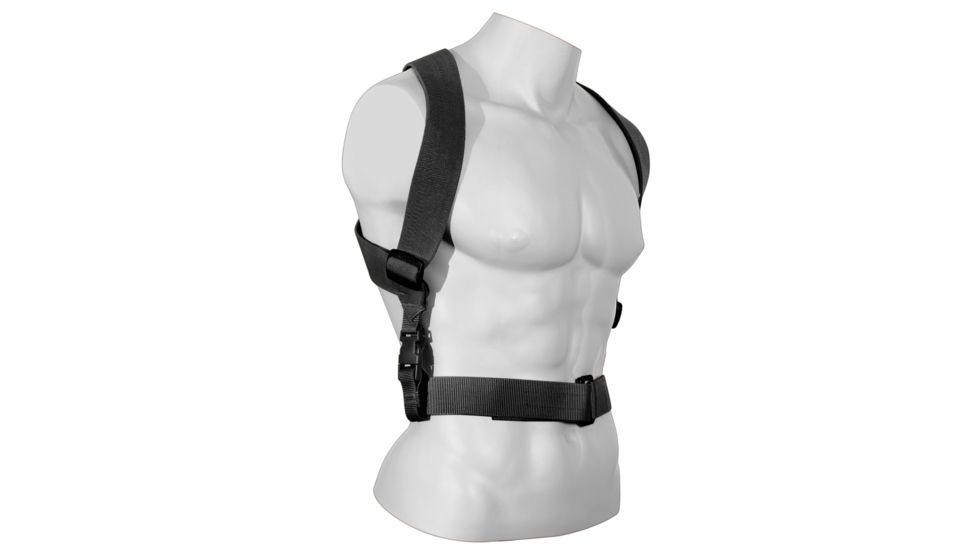 Rothco Combat Suspenders, Black, 49196-Black