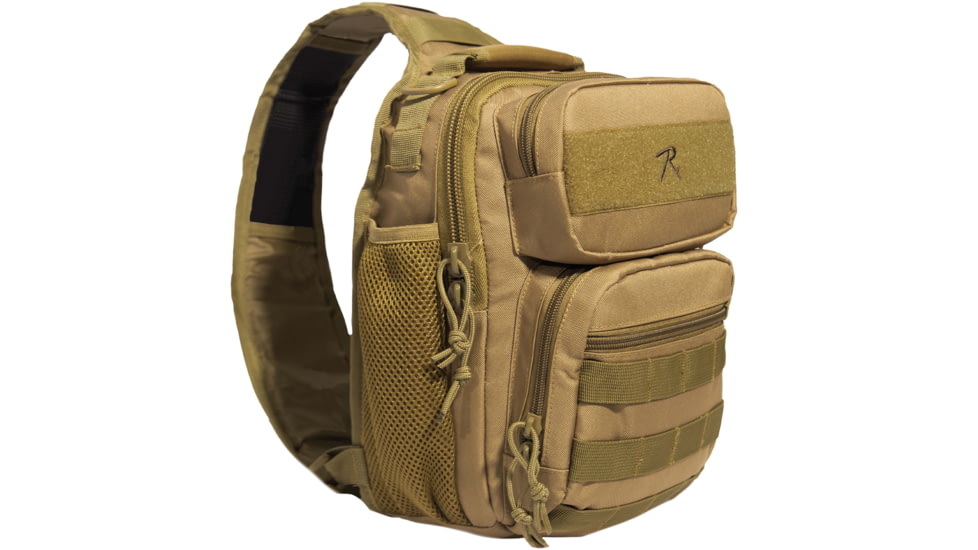 Rothco Compact Tactisling Shoulder Bag, Coyote Brown, 25511-CoyoteBrown