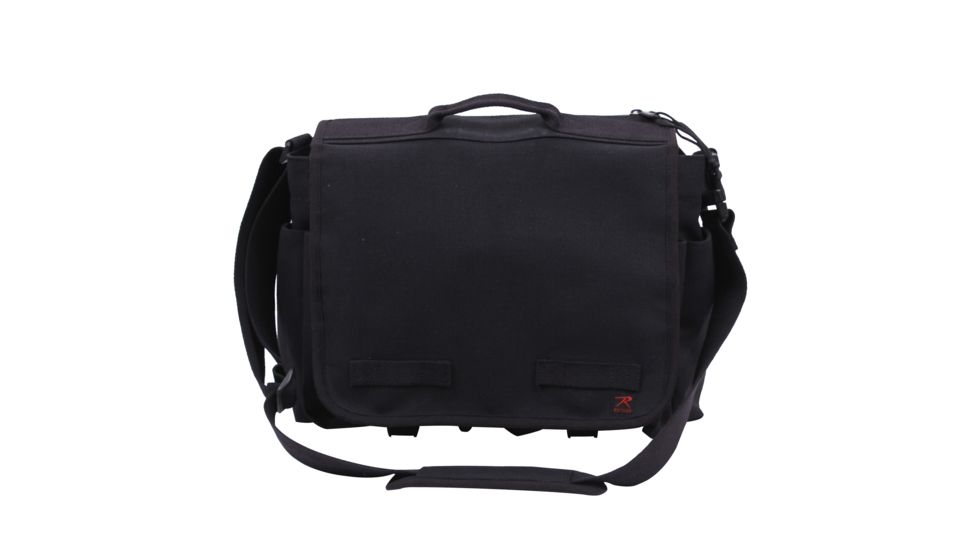 Rothco Concealed Carry Messenger Bag, Black, 91218-Black