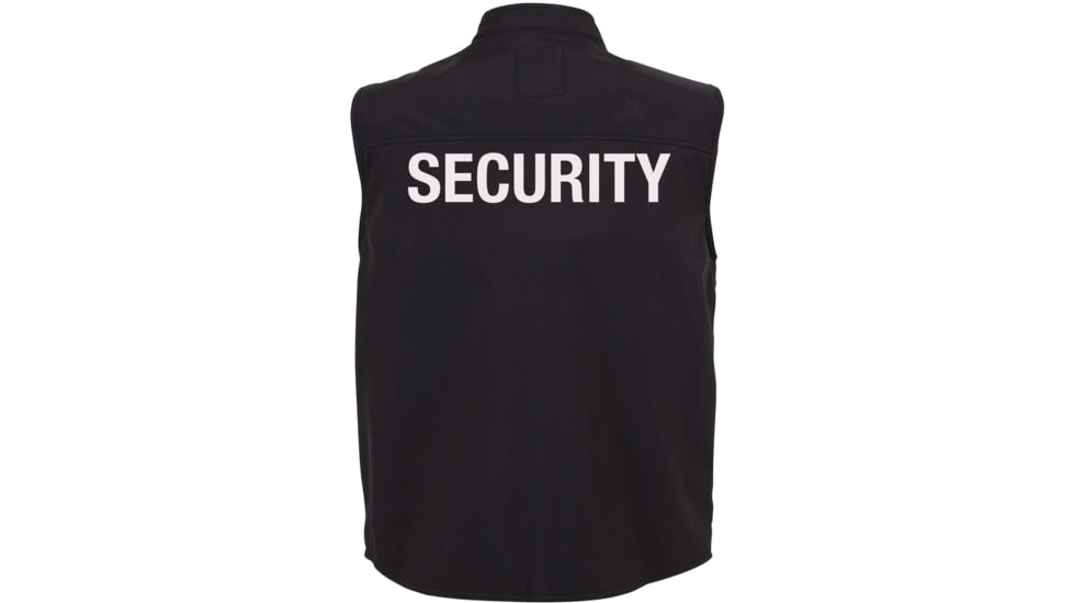 Rothco Concealed Carry Soft Shell Security Vest - Mens, Black, Small, 1961-S