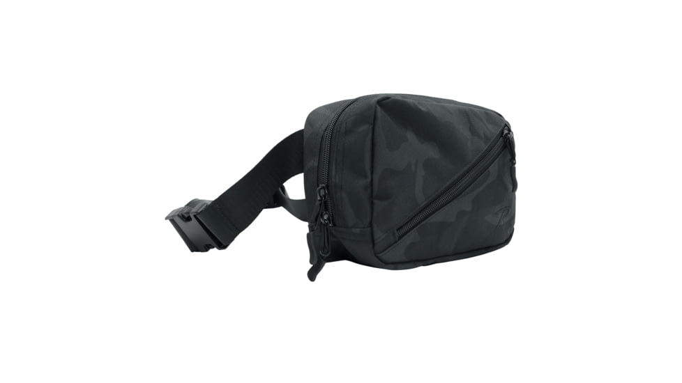 Rothco Crossbody Day Bag, 2L, Midnight Black Camo, 26982