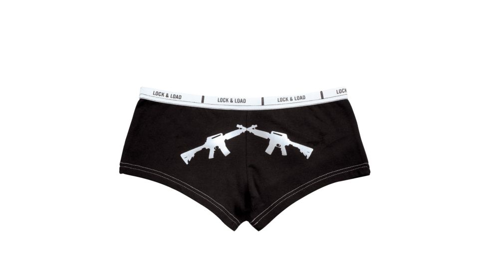 Rothco Crossed Rifles Booty Shorts &amp; Tank Top, Extra Small, 3985-Bottom-XS