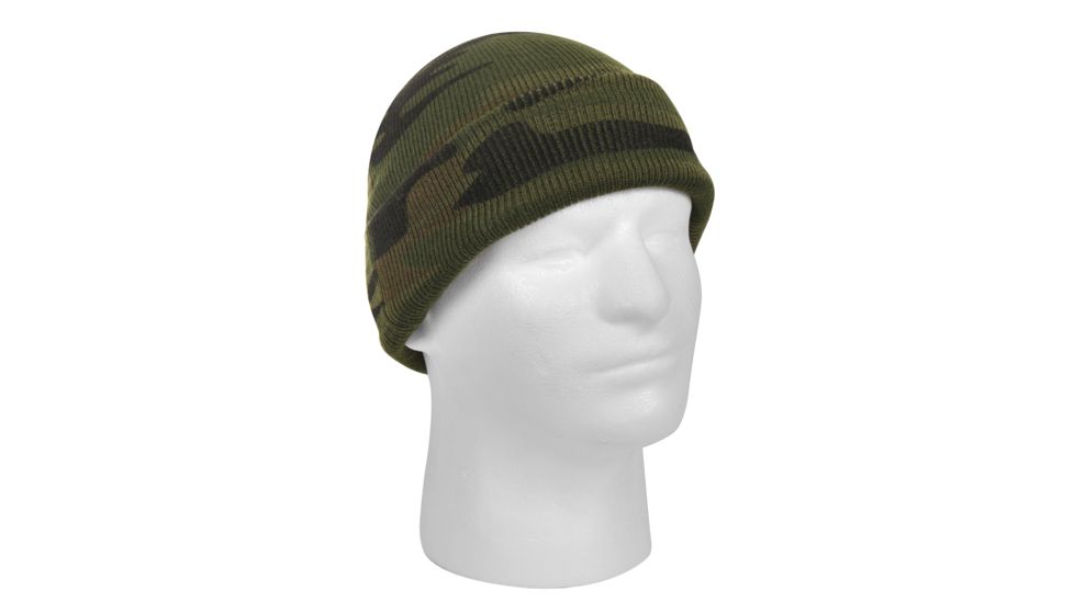 Rothco Deluxe Camo Watch Cap, Woodland Camo, 5702-WoodlandCamo