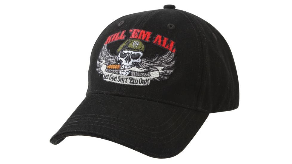 Rothco Deluxe Kill Em All Low Profile Cap, 9599