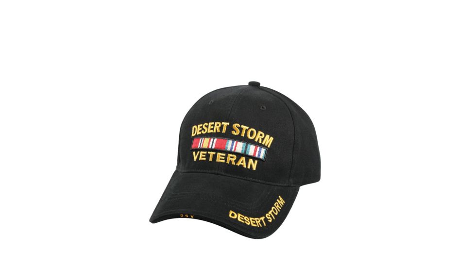 Rothco Deluxe Low Profile Cap -Desert Storm Vet, 9323