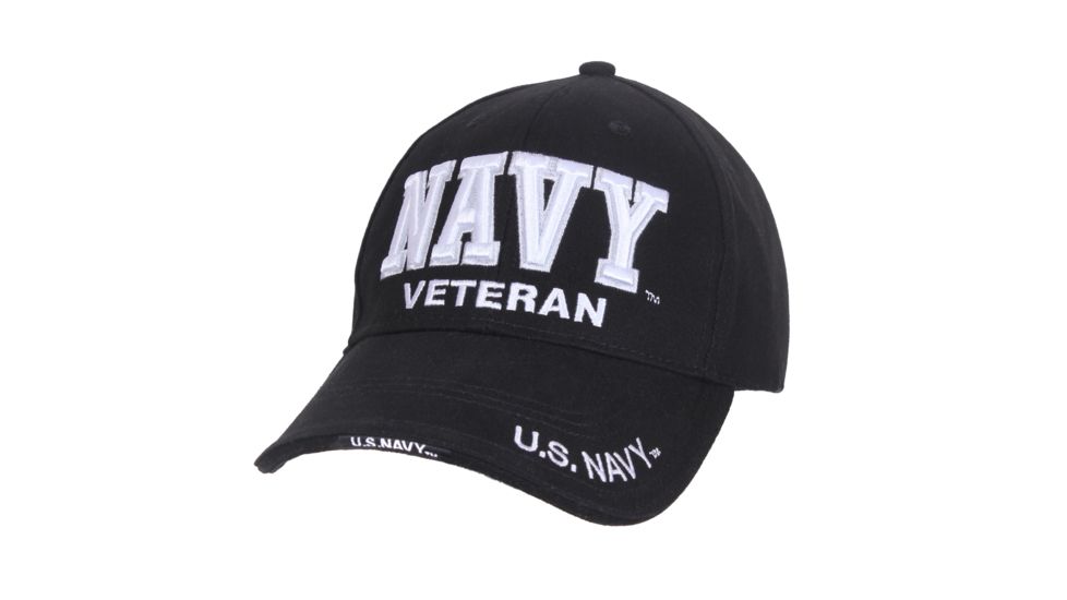 Rothco Deluxe Low Profile Navy Veteran Cap, 3953