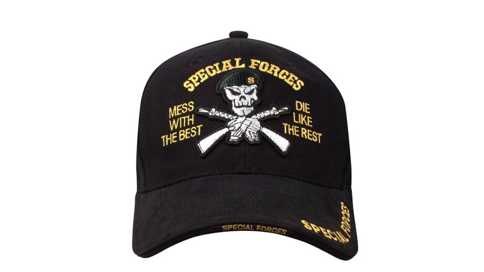 Rothco Deluxe Low Profile Special Forces Insignia Cap, 9696