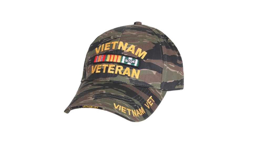 Rothco Deluxe Low Profile Vietnam Tiger Stripe Cap, 9494