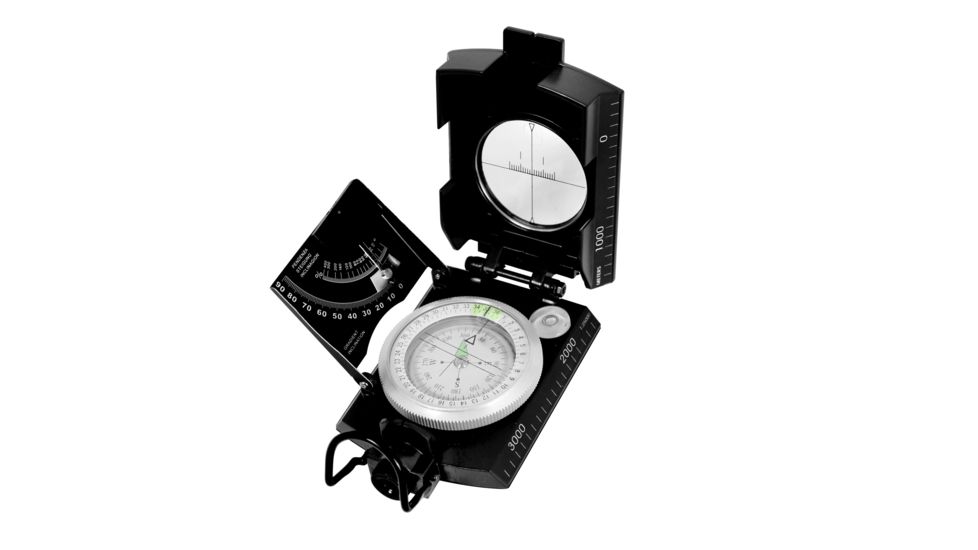 Rothco Deluxe Marching Compass, Black, 14061-Black