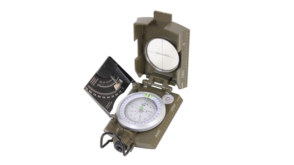 Rothco Deluxe Marching Compass, Olive Drab, 14060-OliveDrab