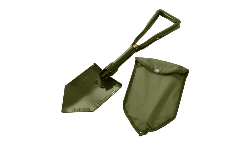 Rothco Deluxe Tri-Fold Shovel, With Cover, 849-WithCover