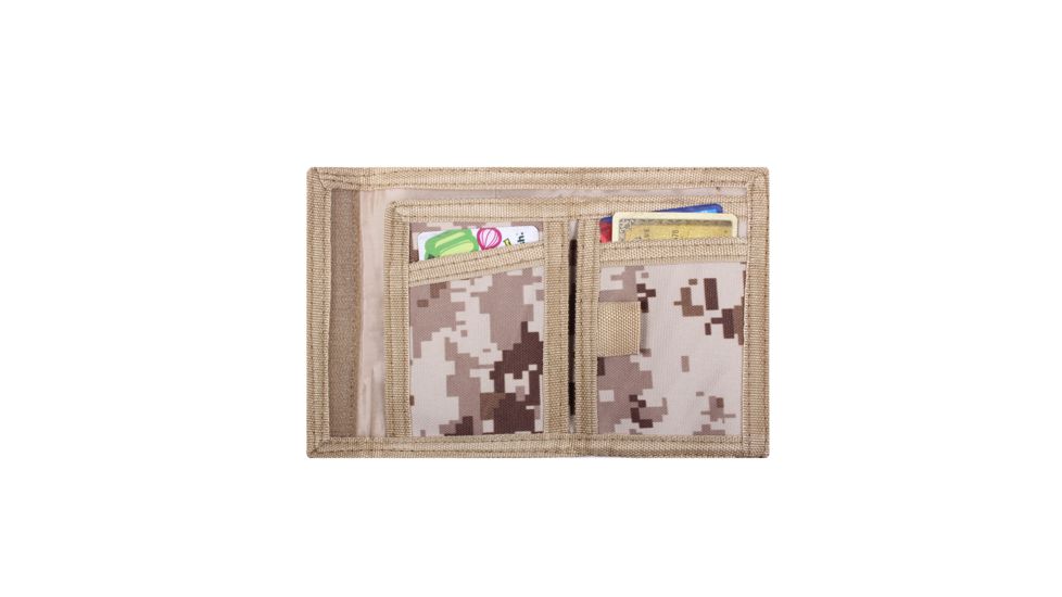 Rothco Digital Camo Commando Wallet, Desert Digital Camo, 10829-DesertDigitalCamo