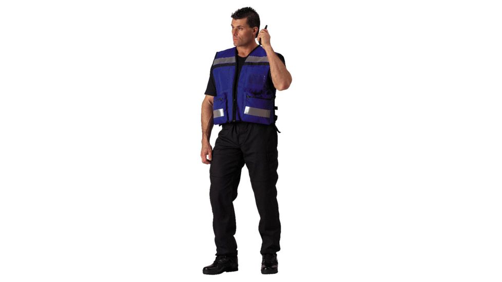 Rothco EMS Rescue Vest, Blue, 9521-Blue