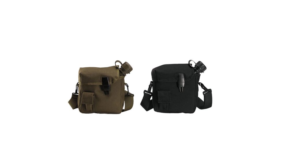 Rothco Enhanced Nylon 2qt Bladder Canteen Cover, Olive Drab, 40020-OliveDrab