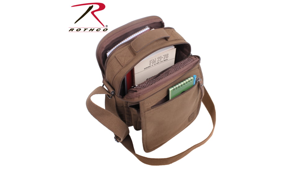 Rothco Everyday Work Shoulder Bag, Olive Drab, 2359-OliveDrab