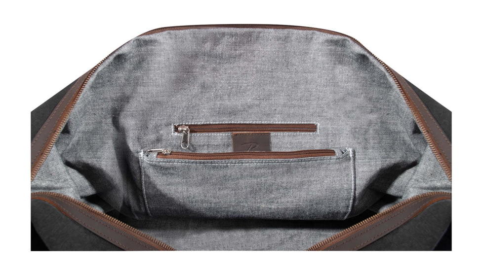 Rothco Extended Weekender Bag, Charcoal Grey, 90886