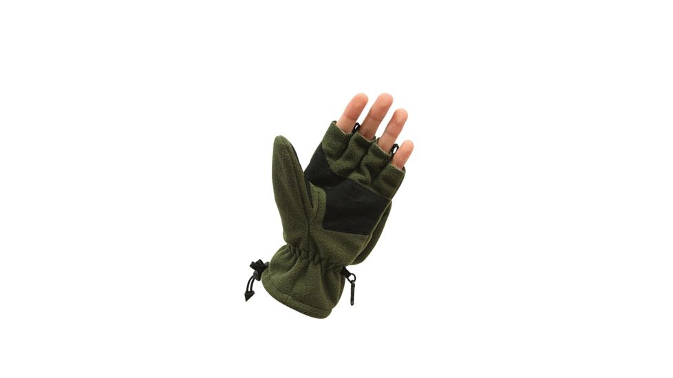 Rothco Fingerless Sniper Glove / Mittens, Olive Drab, Small, 4396-OliveDrab-S