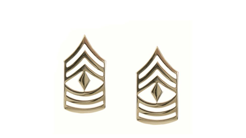 Rothco First Sergeant Polished Insignia, 1647