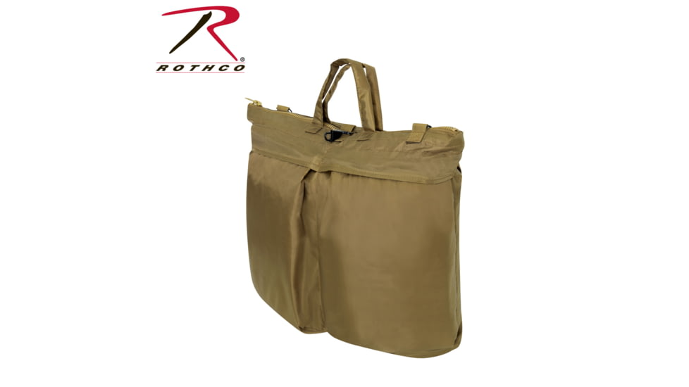 Rothco Flyers Helmet Shoulder Bag, Coyote Brown, 2430-CoyoteBrown