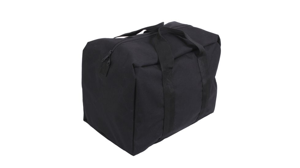 Rothco G.I. Plus Enhanced Air Force Crew Bag, Black, 7264-Black
