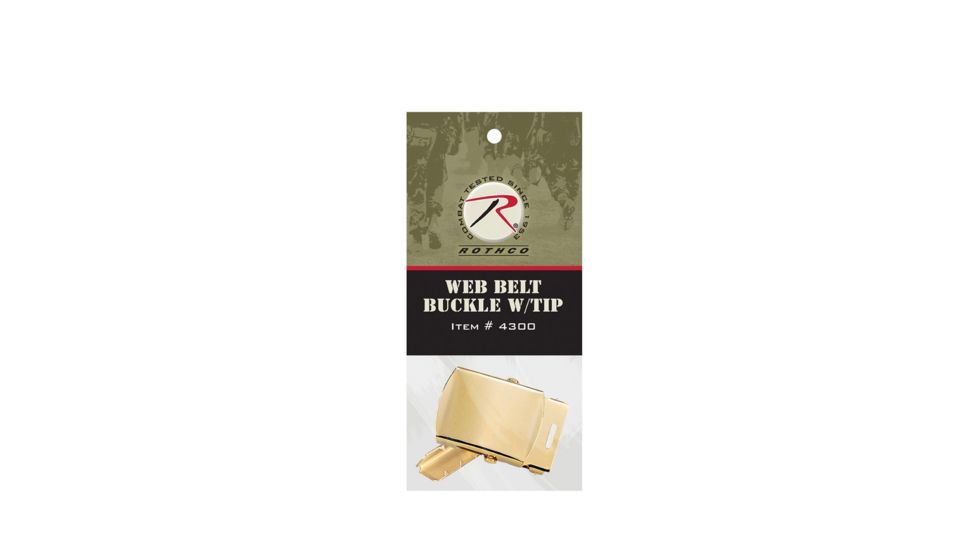 Rothco – Fibbia E Punteruolo Per Cintura Tipo G.I. – Larghezza 3,5 Cm – Colori Vari – Accessorio Militare