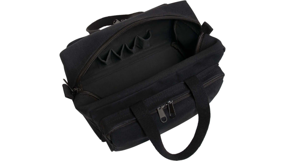 Rothco G.I. Type Zipper Pocket Mechanics Tool Bag With Military Stencil, Black, One Size, 9113-Black-OneSize