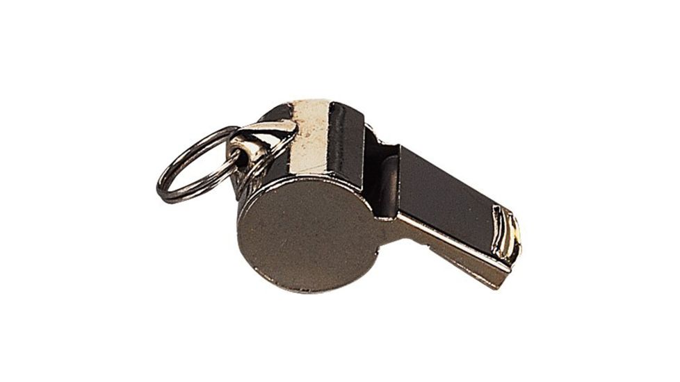 Rothco GI Style Police Whistle, Silver, 10356-Silver