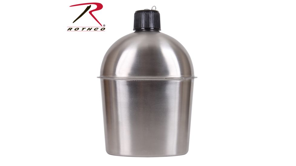 Rothco GI Style Stainless Steel Canteen, 3512