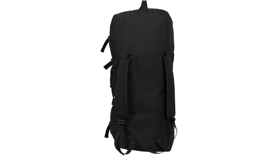 Rothco GI Type Enhanced Duffle Bag, Black, 2878-Black