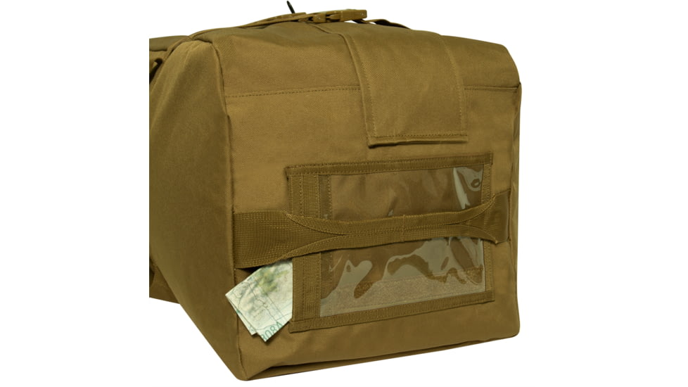 Rothco GI Type Enhanced Duffle Bag, Coyote Brown, 32x12x12in, 2885-CoyoteBrown