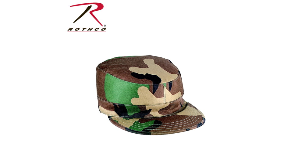 Rothco Gov't Spec 2 Ply Poly/Cotton Army Ranger Fatigue Cap, Black, 7, 5642-Black-7