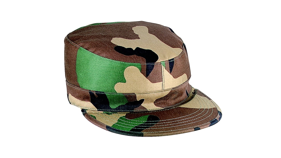 Rothco Gov't Spec 2 Ply Poly/Cotton Army Ranger Fatigue Cap, Black, 7, 5642-Black-7