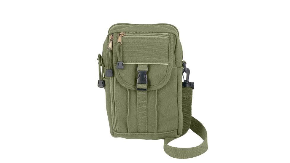 Rothco Heavyweight Canvas Classic Passport Travel Pouch, Olive Drab, 9146-OliveDrab