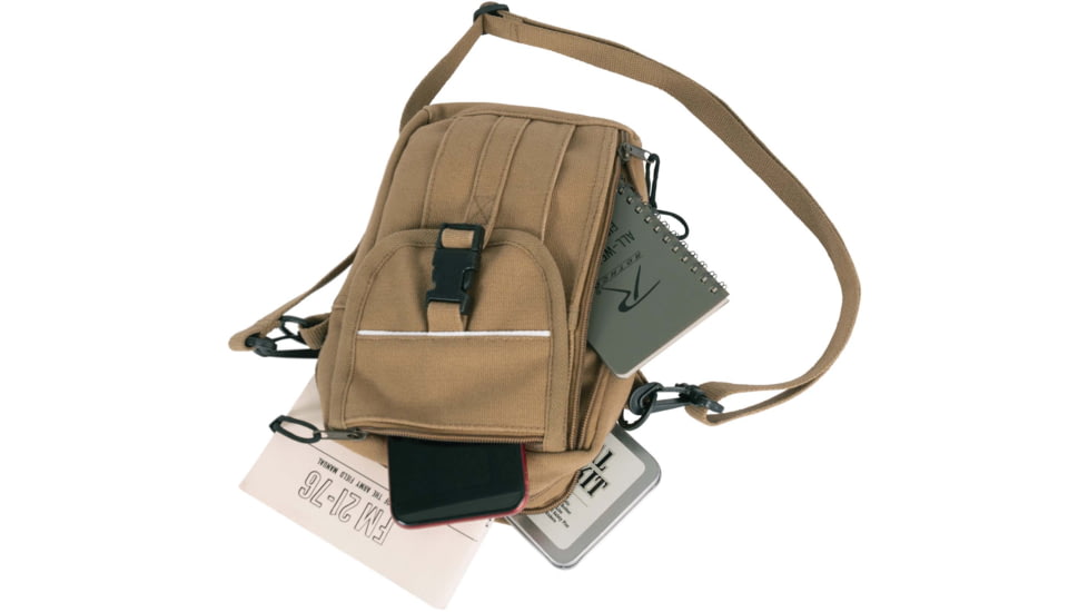 Rothco Heavyweight Classic Canvas Passport Travel Pouch, Coyote Brown, 91460-CoyoteBrown