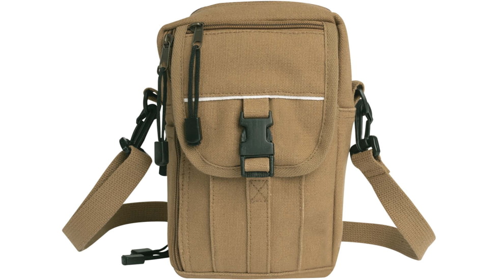 Rothco Heavyweight Classic Canvas Passport Travel Pouch, Coyote Brown, 91460-CoyoteBrown