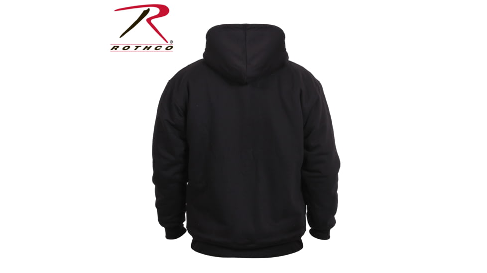 Rothco Heavyweight Sherpa Lined Zippered Sweatshirt, M, 8266-M
