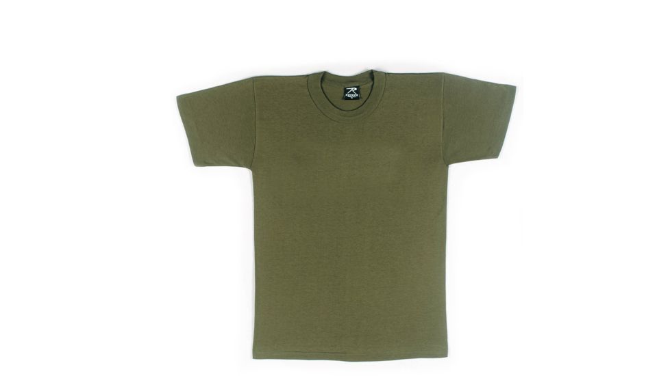 Rothco Heavyweight T-Shirt, Olive Drab, 2XL, 9791-OliveDrab-2XL