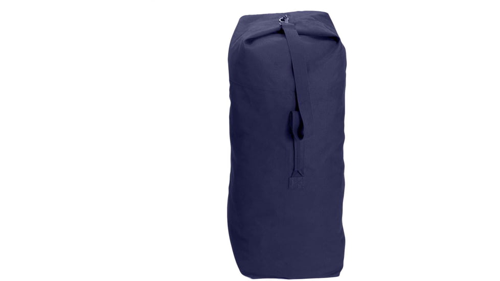 Rothco Heavyweight Top Load Canvas Duffle Bag, NavyBlue, 21 x 36, 35961-NavyBlue-21x36