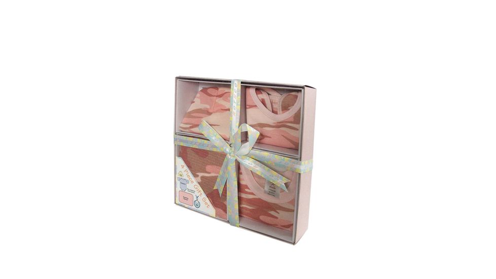 Rothco Infant 4 Piece Camo Boxed Gift Set, Pink Camo, 6995-PinkCamo