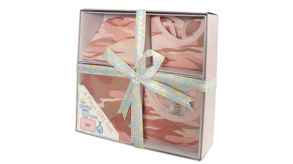 Rothco Infant 4 Piece Camo Boxed Gift Set, Woodland Camo, 6995-WoodlandCamo