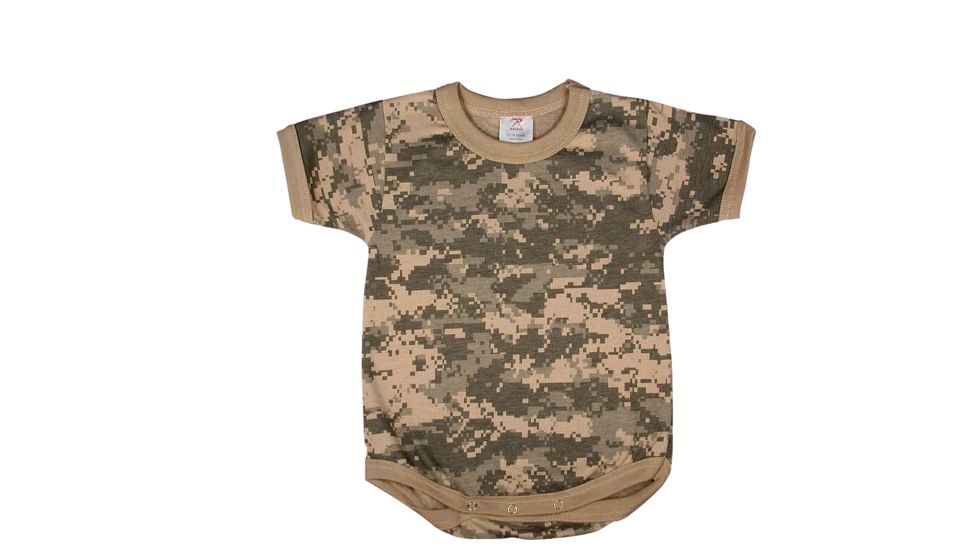 Rothco Camo One-piece - Infant, 3M-6M, ACU Digital Camo, 69055-509