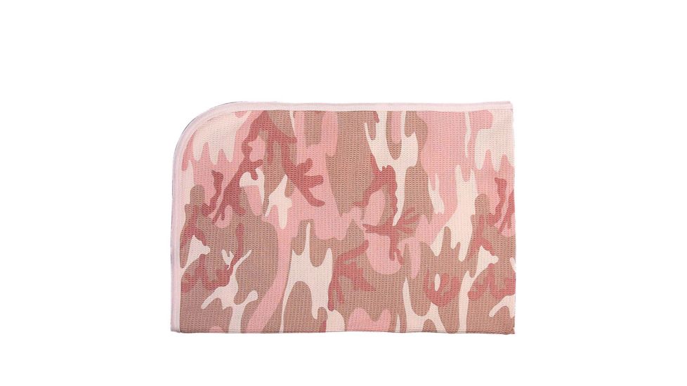 Rothco Infant Camo Receiving Blanket, Pink Camo, 2451-PinkCamo