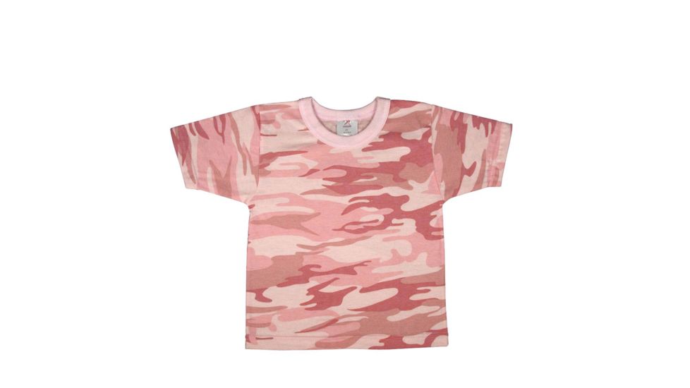 Rothco Camo T-Shirt - Infant, 2T, Baby Pink Camo, 6863-335
