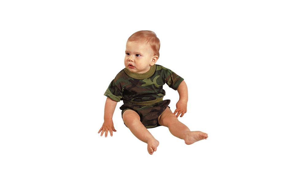 Rothco Camo T-Shirt - Infant, 2T, Woodland Camo, 6563-338