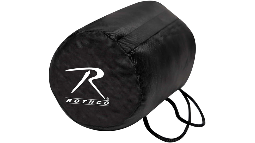 Rothco Inflatable Camping Pillow - Black, 10293