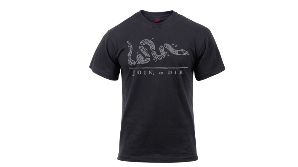 Rothco Join or Die T-Shirt, Small, 61580-S