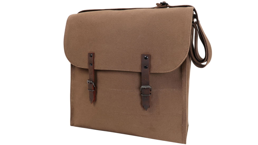 Rothco Jumbo Canvas Medic Bag, Brown, 8197
