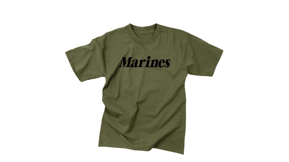 Rothco Kids Marines Physical Training T-shirt, Olive Drab, M, 66157-OliveDrab-M