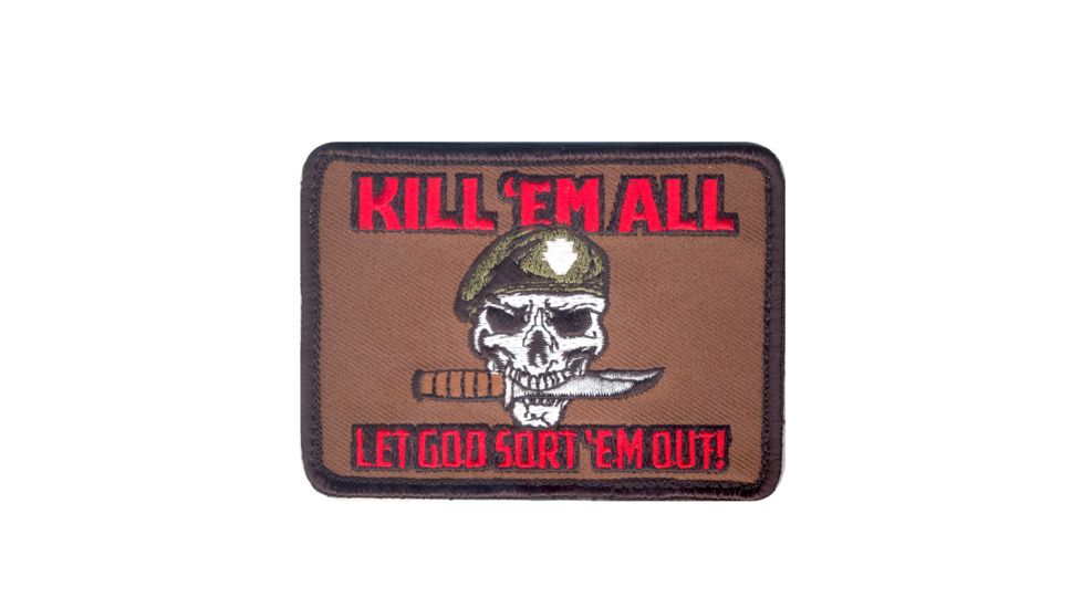 Rothco Kill Em All Let God Sort Em Out Morale Patch, 73197
