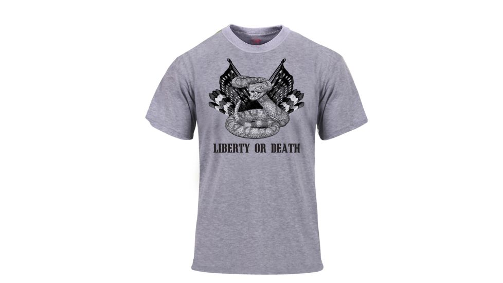 Rothco Liberty or Death T-Shirt, Small, 61530-S